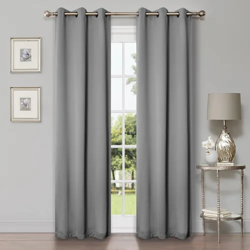 Vista 22 de Superior Blackout Curtains, Room Darkening, Bedroom, Drapes, Kitchen, Living Room Window Accents, Sun Blocking, Thermal, 2 Pack, Solid Blackout