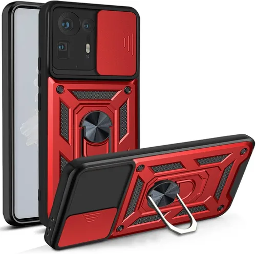 Vista 229 de Compatible con Tecno Pova Neo 2 Bracket Shell, con cubierta deslizante para lente de cámara compatible con Tecno Pova Neo 2 LG6n Case Negro