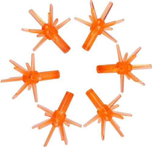 Vista 7 de National Artcraft Sputnik - Adornos de cerámica para árbol de Navidad, 25 unidades Sputnik - Oro