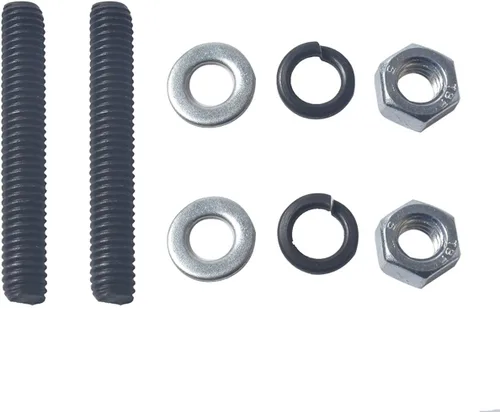Vista 7 de Nueva actualización Silenciador de escape Kit de tubo y tuerca de junta para 2 tiempos 49cc 60cc 66cc 80cc motores de gas motorizado Bicicletas