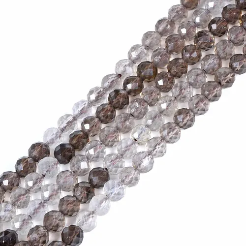 Vista 43 de Cuentas Redondas Facetadas de Ópalo Verde de 4 mm Sueltas de 16 Pulgadas para Hacer Joyas