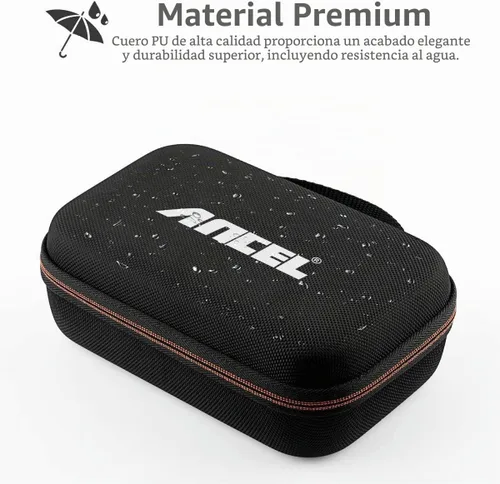 Vista 2 de ANCEL Funda protectora grande para escáner OBD2 y lector de código, herramienta de escaneo de diagnóstico, probador de batería, caja de Gris-oscuro