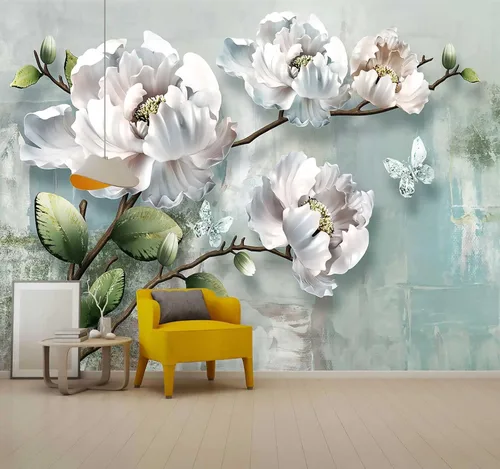 Vista 37 de Reyhui Mural de pared Animales Bosques Pájaros Naturaleza Paisajes 52