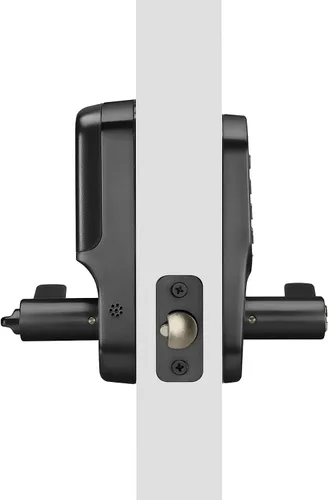 Vista 3 de Yale Assure Lever - Manija de puerta con teclado (para puertas sin pestillo) - Entrada sin llave con desbloqueo por código PIN y bloqueo de un toque