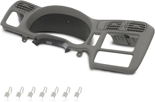 Vista 11 de PIT66 Bisel del Tablero de Instrumentos Cluster Bisel del Tablero Trim, Compatible con Chevy Blazer S10 GMC Jimmy Sonoma 1998 1999 2000 2001 2002