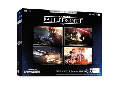 Vista 6 de PlayStation 4 Pro 1TB Limited Edition Console - Star Wars Battlefront II Bundle Discontinued
