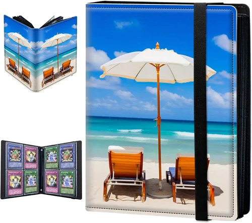 Vista 14 de Carpeta para tarjetas intercambiables, 4 bolsillos para tarjetas intercambiables, 160 bolsillos de doble cara, funda para tarjetas