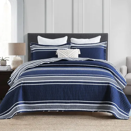 Vista 13 de PERHOM Juego de ropa de cama de 100 % algodón bohemio con 2 fundas