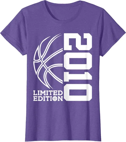 Vista 21 de Camiseta de baloncesto de 13 cumpleaños edición limitada 2010, Negro