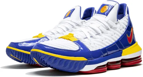 Vista 2 de Nike Hombres Lebron 16 CD2451 100 SuperBronSuperman - Talla 11, Blanco