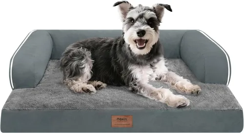Vista 12 de Cama pequeña para perros y sofá para gatos, camas ortopédicas impermeables para perros pequeños, cama para gatos, sofá para mascotas cómodo