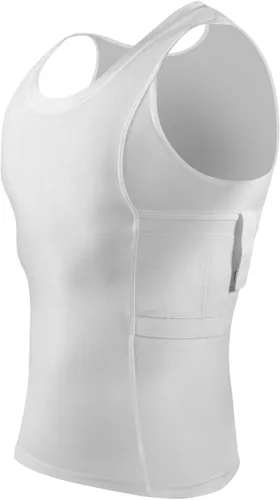 Vista 4 de ConcealmentClothes Camiseta sin mangas de compresión para hombre