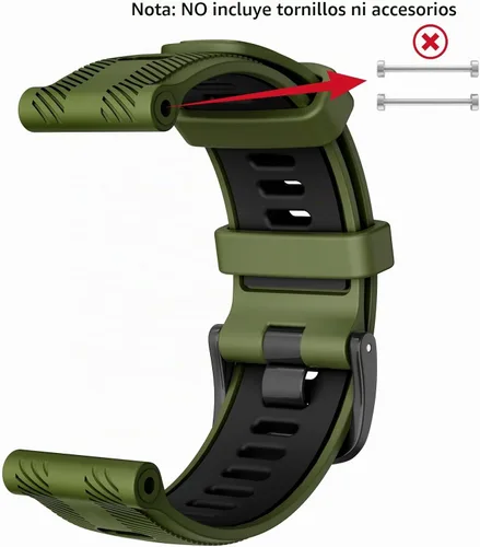 Vista 6 de ISABAKE Correa de reloj para Garmin Forerunner 965/Forerunner 955/Forerunner 945/Forerunner 935, bandas de repuesto de silicona suave de 0.866