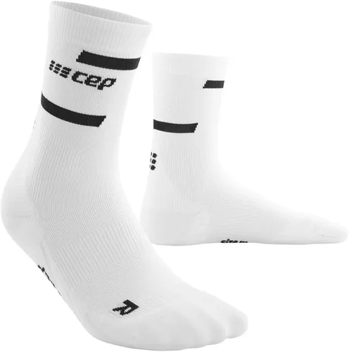 Vista 3 de Calcetines deportivos para correr para mujer, de corte redondo, calcetines CEP de corte medio