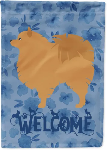 Vista 45 de Caroline's Treasures CK6175GF Affenpinscher - Bandera de bienvenida