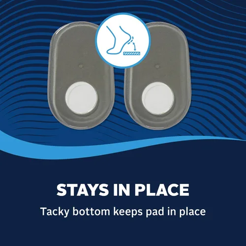 Vista 7 de Airplus Gel Heel Pad - Shock-Absorbing, Moisture-Wicking Comfort Cushion, One Size, One Pair