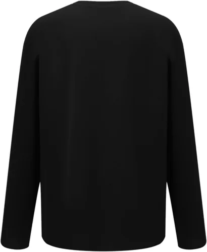 Vista 3 de Sudadera de cuello redondo para mujer, con estampado de letras This Is Some Boo, holgada, casual, talla extragrande, para entrenamiento