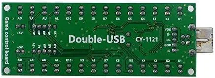 Vista 4 de SJJX 2 Jugadores Arcade Juego DIY Kit USB Codificador Controlador Botón Joystick Para Retro Pie Raspberry Pi MAME PC