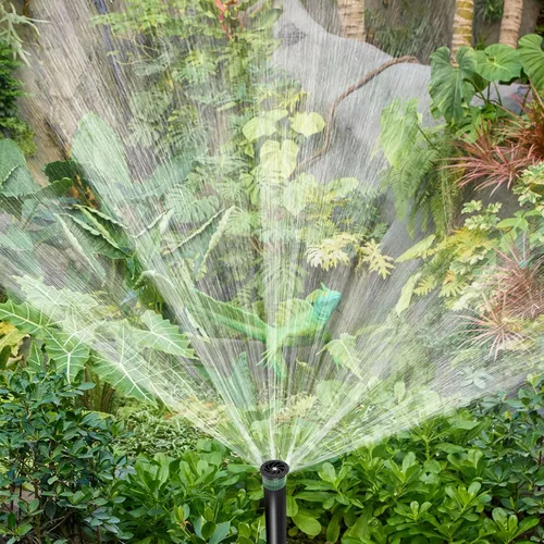 Vista 7 de 10 boquillas de arco variable 12AN, cabezales de aspersor emergentes de repuesto giratorios de 360 grados compatibles con Rainbird Hunter para riego