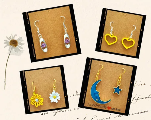 Vista 7 de MAIBAOTA Ganchos de Oro para Aretes para Hacer Joyas, 602 Piezas de Ganchos de Aretes Chapados en Oro Hipoalergénicos, Anillos de Salto, Accesorios