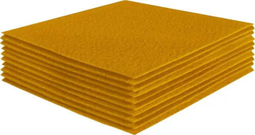 Vista 35 de FabricLA Hojas de fieltro acrílico para manualidades, cuadrados de fieltro precortados suaves de 4 x 4 pulgadas (3.9 in x 3.9 in), utiliza hojas