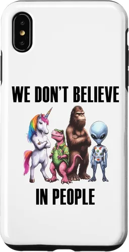 Vista 7 de Funda para iPhone 14 Unicornio Bigfoot Dinosaurio Alien Misteriosos Seres Legendarios