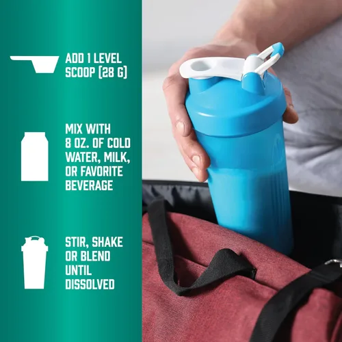 Vista 5 de NOW Sports polvo sin sabor de proteína de suero de leche, 1.2 libras