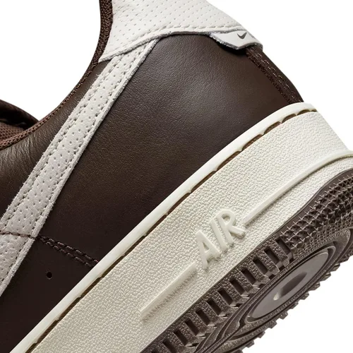 Vista 7 de Nike Air Force 1 '07 - Dark Chocolate Light Bone Sail