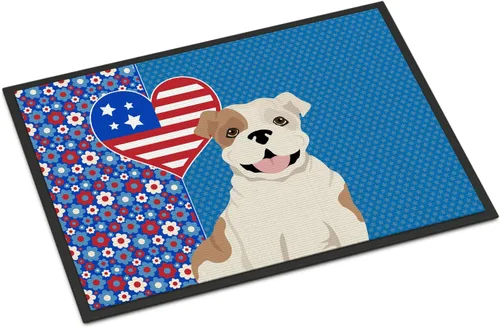 Vista 87 de Caroline's Treasures WDK5119JMAT Airedale Terrier USA - Tapete para interiores o exteriores, 24 x 36 pulgadas, tapete para puerta delantera