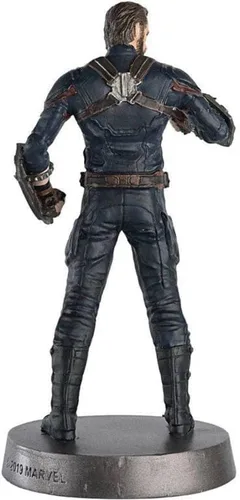 Vista 7 de Colección de pesos pesados de Marvel Figura de metal pesado Capitana Marvel 9