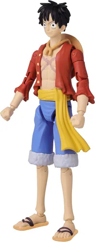 Vista 4 de Anime Heroes (36931) - Figura de acción de Luffy de One Piece Figura de acción de una pieza de 6 pulgadas Anime Heroes - Monkey D. Luffy