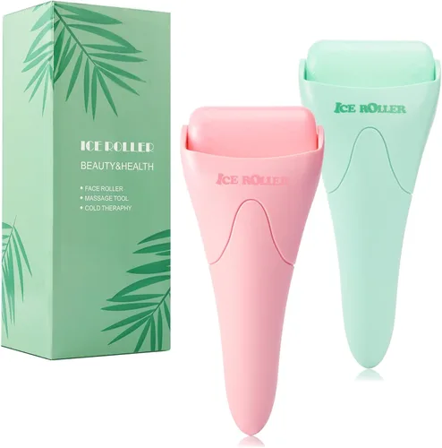 Vista 8 de Wonderwin Rodillo de hielo para masaje facial y corporal, rodillo facial para el cuidado de la piel para reducir arrugas e hinchazón, alivio