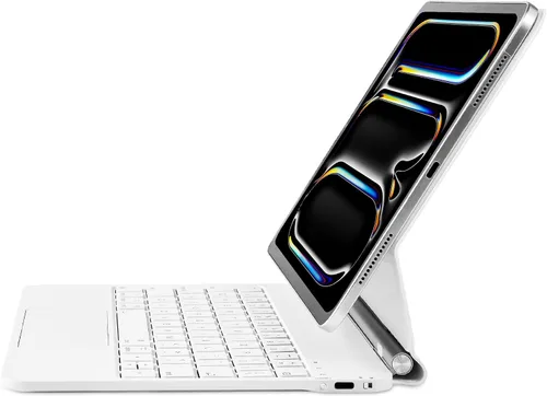Vista 10 de mobee Magic Keyboard Funda para iPad de 10.9 pulgadas (2022) y iPad 11ª (A16, 2025), funda magnética con teclado con trackpad multitáctil