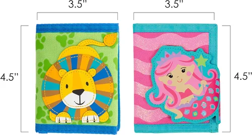 Vista 5 de Stephen Joseph Billetera para niños, sirena, Sirena, Stephen Joseph Cartera