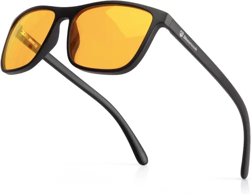 Vista 13 de Bloomoak-99% Blue Light Blocking Glasses - Gaming Glasses - Anti Glare - Anti Fatigue -Suitable for Screens, Games, TVs