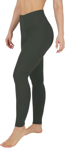 Vista 14 de Yogalicious - Mallas de cintura alta ultra suaves Nude Tech para mujer