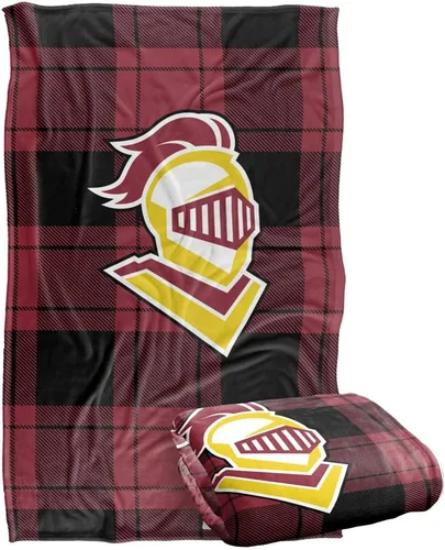 Vista 88 de LOGOVISION St John's University Campus Plaid Spirit Silky Touch Manta súper suave 36 x 58 pulgadas