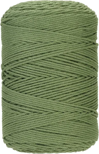Vista 73 de Cuerda de macramé de 2 mm x 349 metros de cuerda de algodón natural para macramé, cuerda de macramé de color, cuerda de algodón suave, suministros