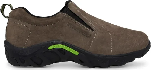 Vista 4 de Merrell Mocasín unisex para niños, Verde Gunsmoke
