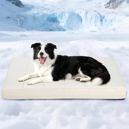 Vista 44 de Tapete refrescante para perros pequeños, almohadilla ortopédica de espuma viscoelástica de 24 x 18 pulgadas para verano, QMAX>0.5, almohadilla