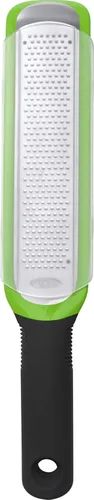 Vista 11 de OXO Good Grips - Rallador grueso grabado, color naranja Rallador de cocina grueso, dientes afilados, mango antideslizante, queso duro, verduras