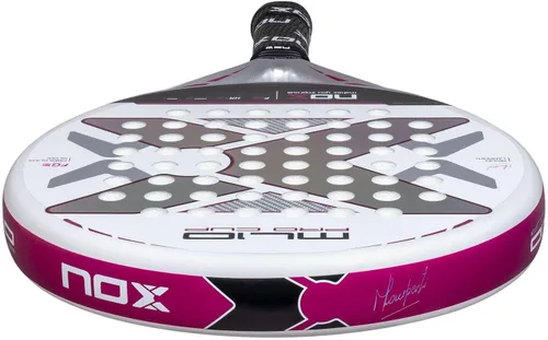 Vista 4 de Pala de pádel ML10 Pro Cup Silver por Miguel Lamperti 2025 Pala Padel ligero Marco de carbono y núcleo HR3 Giro y control mejorados Raqueta