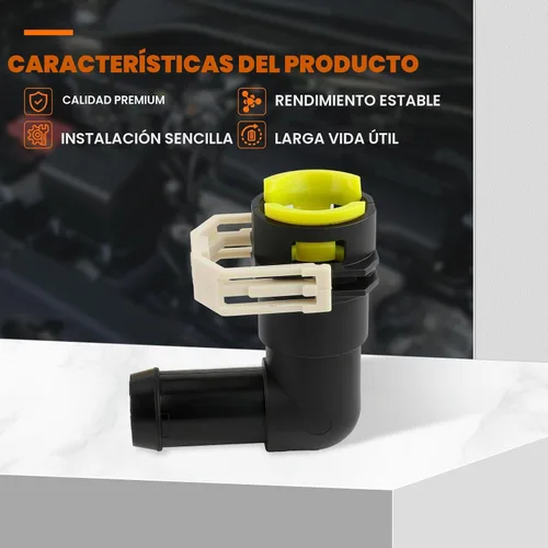 Vista 4 de GoaMotors Conector de manguera de agua de refrigeración compatible con Mazda 3 CX-7 CX-9 2007-2013 B37F-61-240
