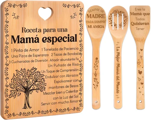 Vista 29 de Regalos de cumpleaños número 30 para mujeres – Regalos de cumpleaños número 30 para hombres, tabla de cortar, hecha de bambú grabada "Year 1995 News