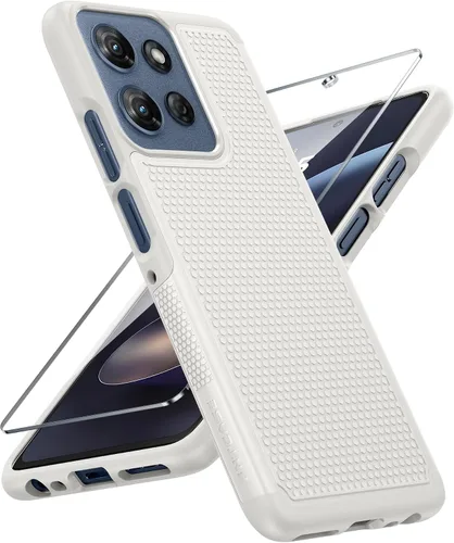 Vista 63 de FNTCASE Funda para iPhone 17 Pro: Fundas delgadas translúcidas de color azul claro compatibles con MagSafe, protección completa de la cámara