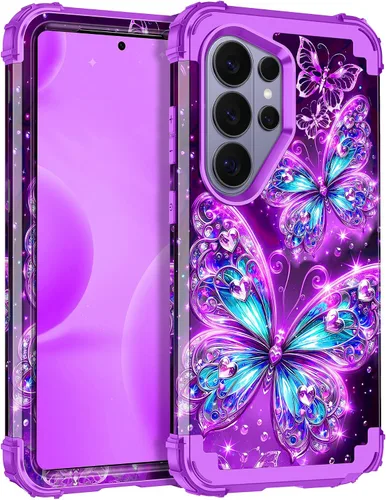 Vista 97 de Casetego Funda para Galaxy A16 5G, Tres Capas de Alta Resistencia Robusta a Prueba de Golpes, Protección Completa Rugosa de PC Duro + Parachoques