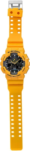 Vista 5 de Casio G-Shock Reloj analógico-digital con esfera negra para hombre - GA-100A-9ADR (G273), Negro -, Moderno