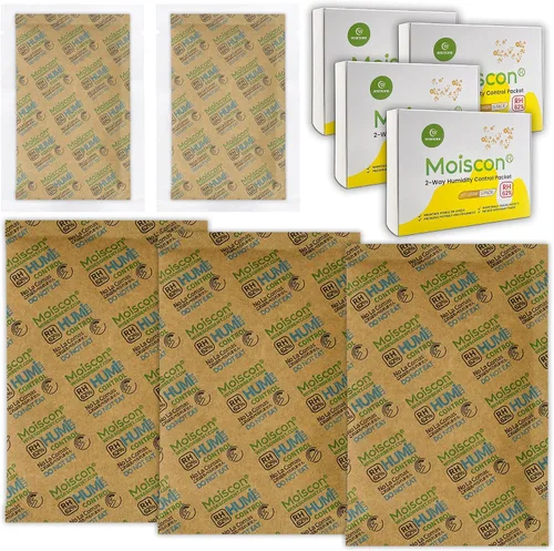 Vista 14 de Wisesorb Paquetes de control de humedad bidireccionales 49% para guitarras e instrumentos de madera - Absorbentes de humedad de 70g