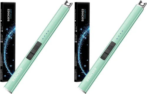 Vista 8 de Encendedor eléctrico con bloqueo de seguridad USB recargable a prueba de viento y sin llama de arco de plasma para rellenos de cestas de Pascua