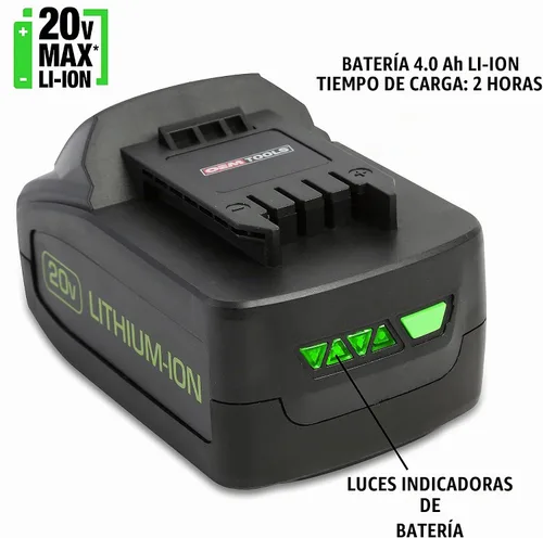 Vista 7 de OEMTOOLS 24486 Llave de impacto de iones de litio de 20 V máximo, sin escobillas, motor de alto rendimiento que produce más par y tiempos